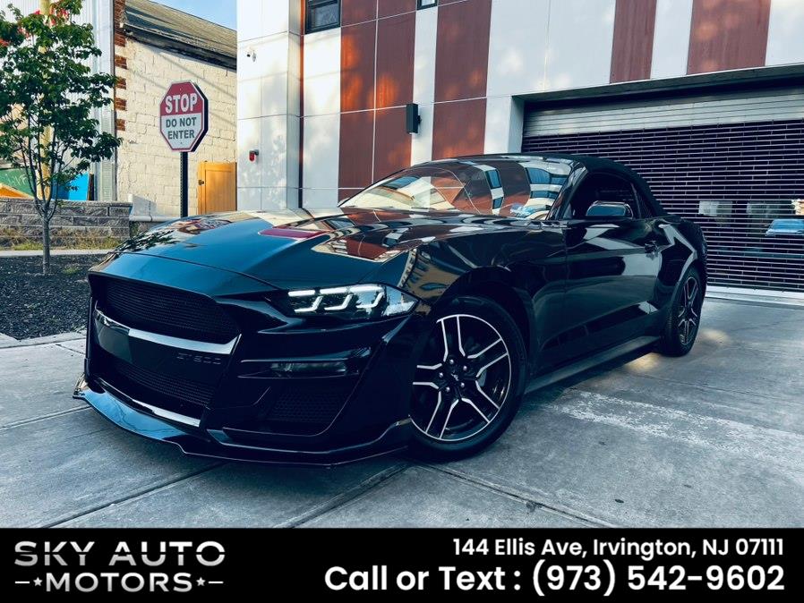 Used Ford Mustang EcoBoost Premium Convertible 2018 | Sky Auto Motors. Irvington, New Jersey