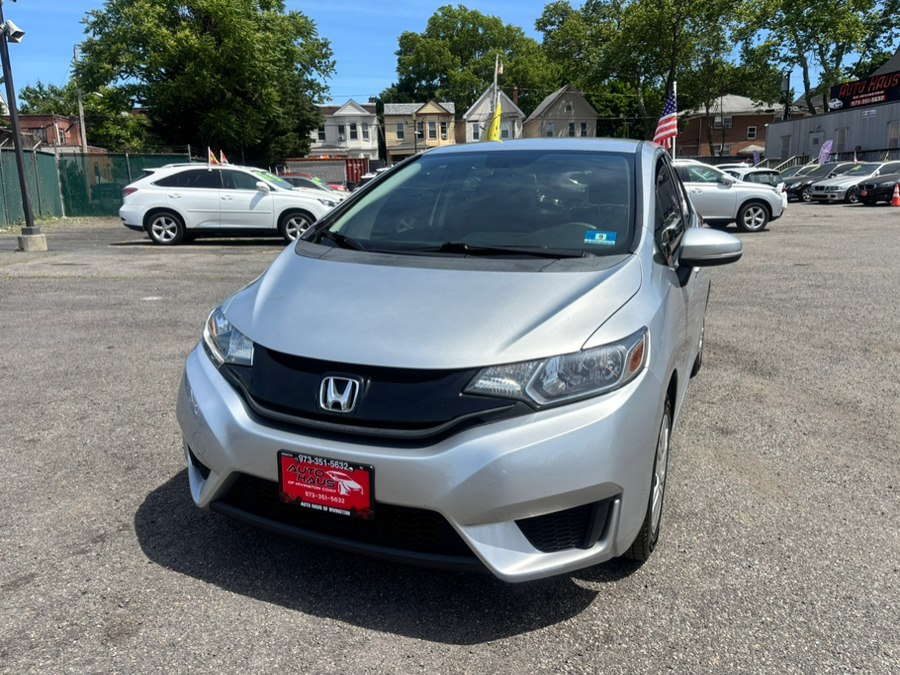 Alabaster Silver Metallic 2015 Honda Fit LX Hatchback Front-Wheel Drive Automatic