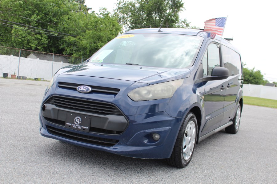 Dark Blue 2014 Ford Transit Connect Cargo XLT LWB FWD with Rear Cargo Doors Van Front-Wheel Drive Automatic