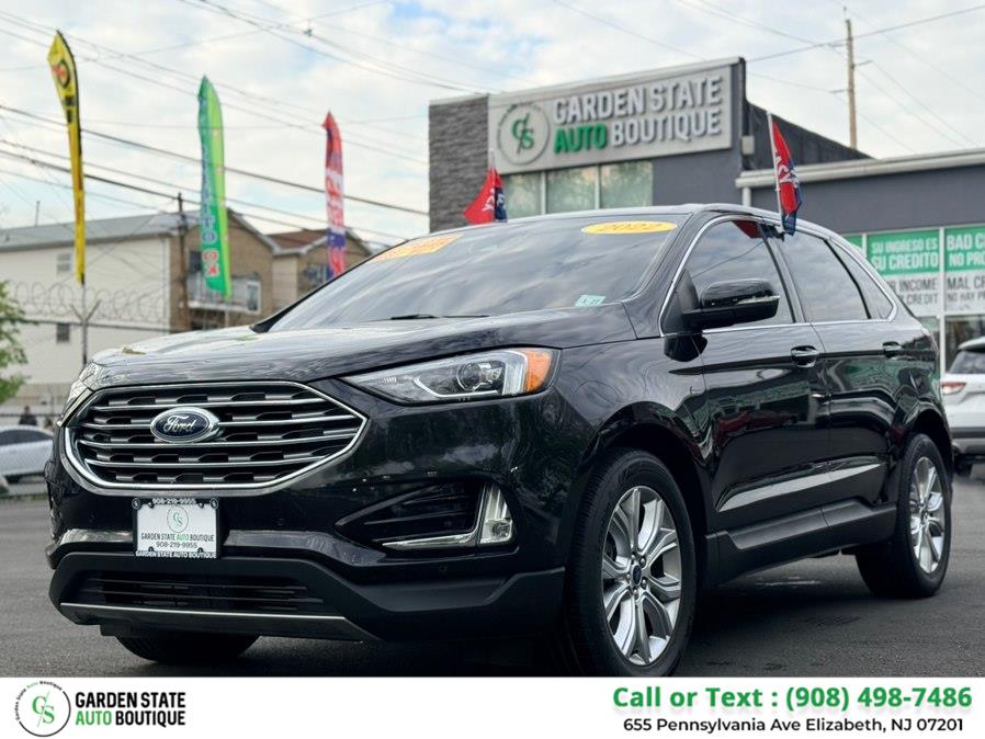 2022 Ford Edge Titanium AWD, available for sale in Elizabeth, New Jersey | Garden State Auto Boutique. Elizabeth, New Jersey