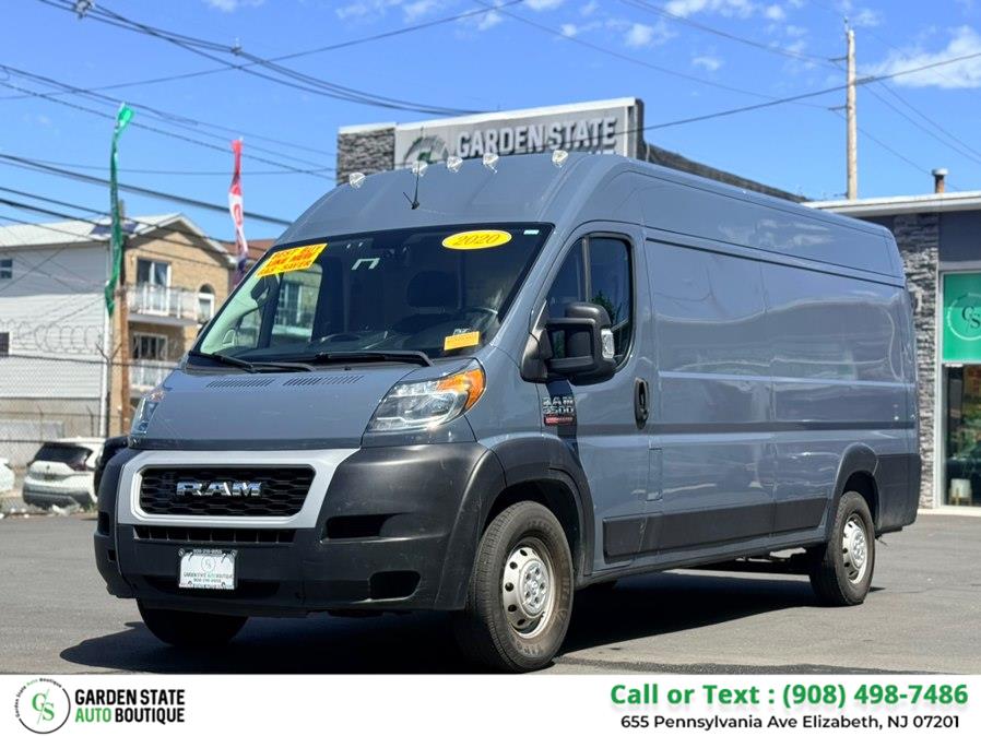 2020 Ram ProMaster Cargo Van 3500 High Roof 159" WB EXT, available for sale in Elizabeth, New Jersey | Garden State Auto Boutique. Elizabeth, New Jersey