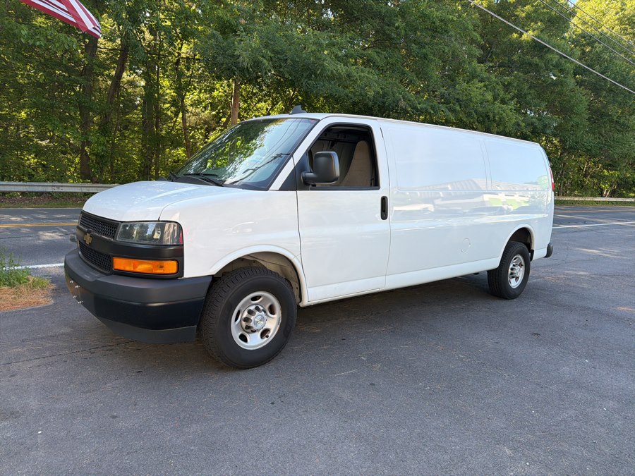 Summit White 2021 Chevrolet Express Cargo 2500 Extended RWD Van Rear-Wheel Drive Automatic