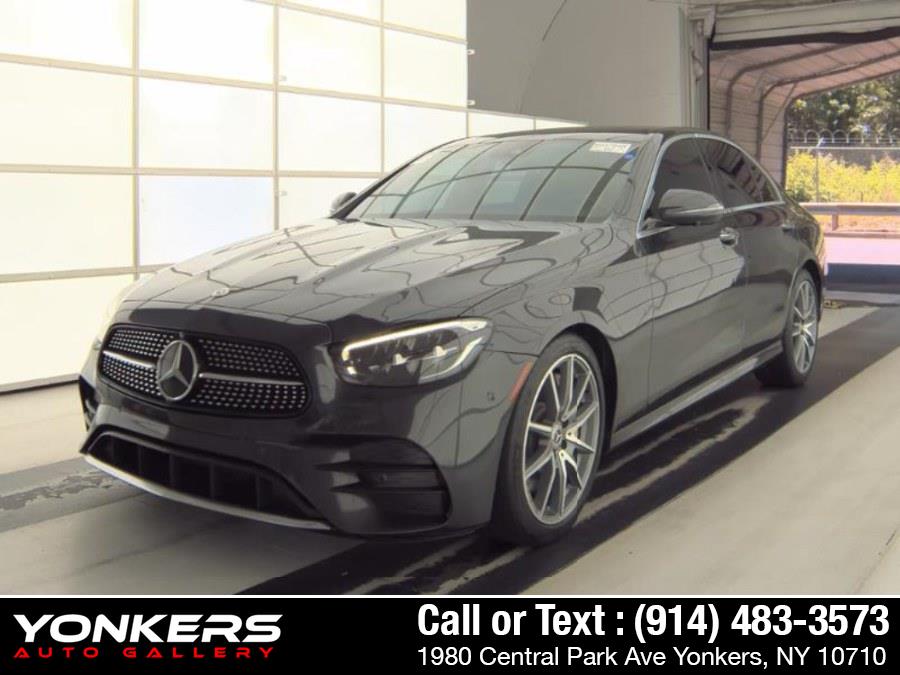 Gray (Graphite Grey Metallic) 2021 Mercedes-Benz E-Class E 350 4MATIC Sedan All-Wheel Drive Automatic