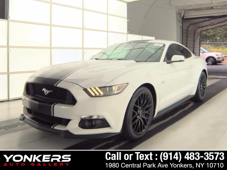 Oxford White 2015 Ford Mustang GT Premium Coupe RWD Coupe Rear-Wheel Drive Automatic