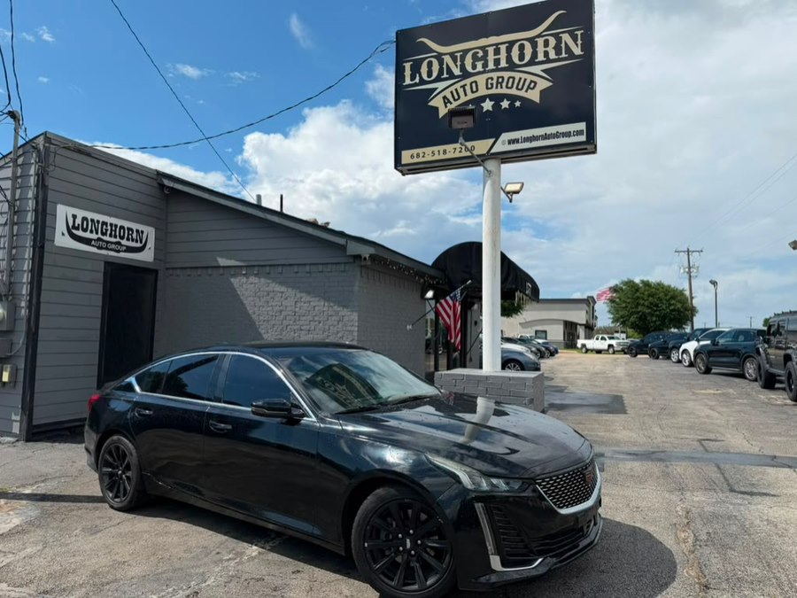 Black 2020 Cadillac CT5 Luxury Sedan RWD Sedan Rear-Wheel Drive Automatic