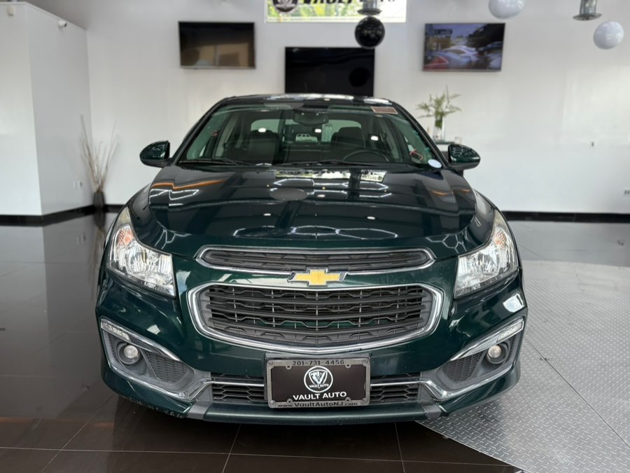Green 2015 Chevrolet Cruze LTZ Sedan FWD Sedan Front-Wheel Drive Automatic
