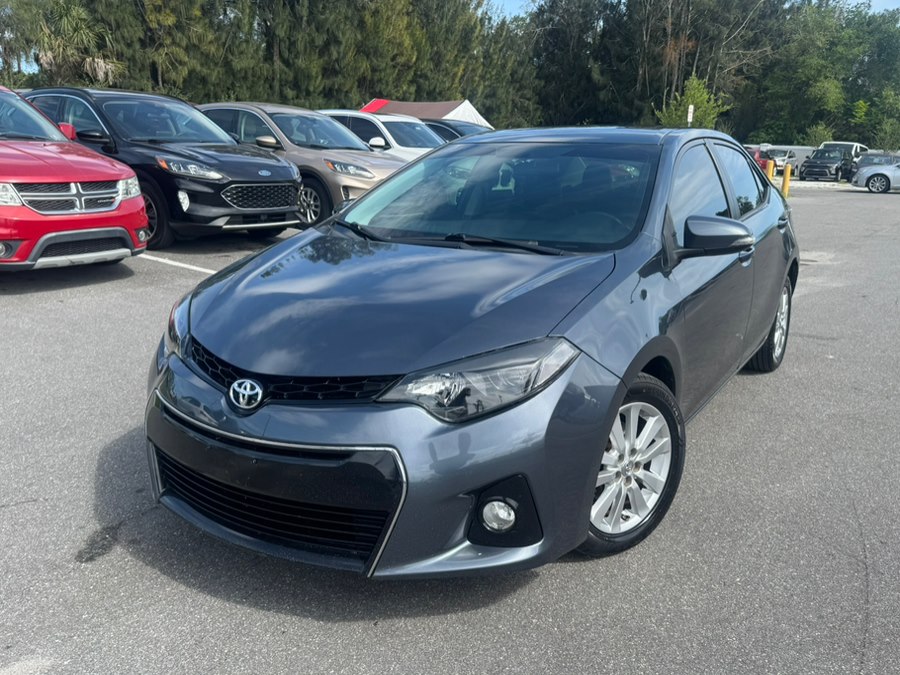 Slate Metallic 2014 Toyota Corolla S Sedan Front-Wheel Drive Automatic