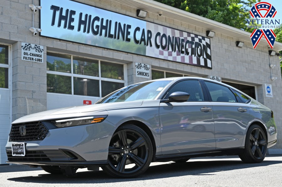 Urban Gray Pearl 2025 Honda Accord Hybrid Sport-L FWD Sedan Front-Wheel Drive Automatic