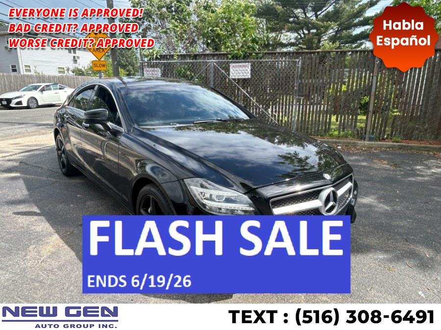 Black 2014 Mercedes-Benz CLS 550 4MATIC Sedan All-Wheel Drive Automatic