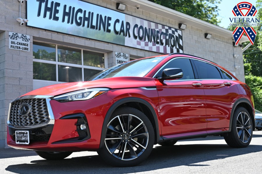 Dynamic Sunstone Red 2023 INFINITI QX55 Sensory AWD SUV / Crossover All-Wheel Drive Automatic