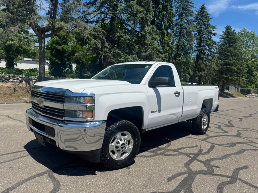 White 2015 Chevrolet Silverado 2500HD LT LB 4WD Pickup Truck Four-Wheel Drive Automatic