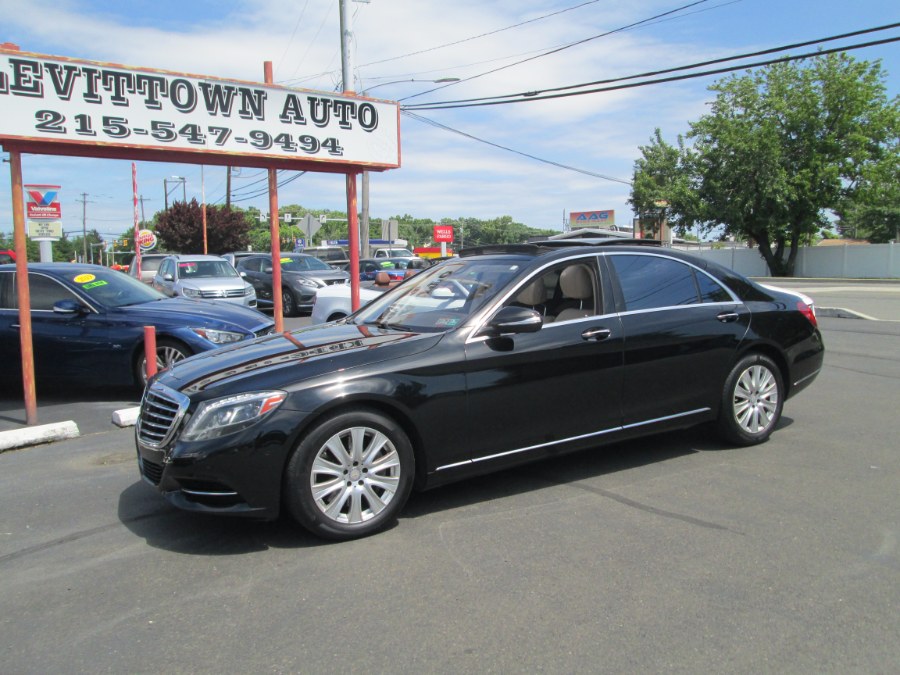 Black 2014 Mercedes-Benz S-Class S 550 4MATIC Sedan All-Wheel Drive Automatic