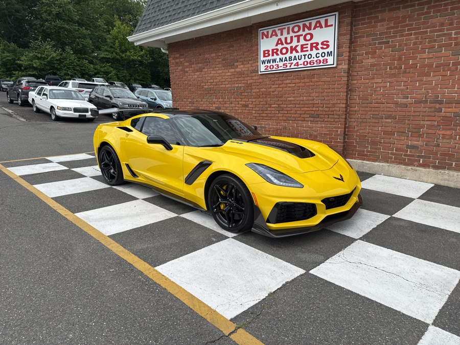 Corvette Racing Yellow Tintcoat 2019 Chevrolet Corvette ZR1 3ZR Coupe RWD Coupe Rear-Wheel Drive Automatic