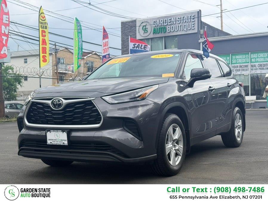 Used 2022 Toyota Highlander in Elizabeth, New Jersey | Garden State Auto Boutique. Elizabeth, New Jersey