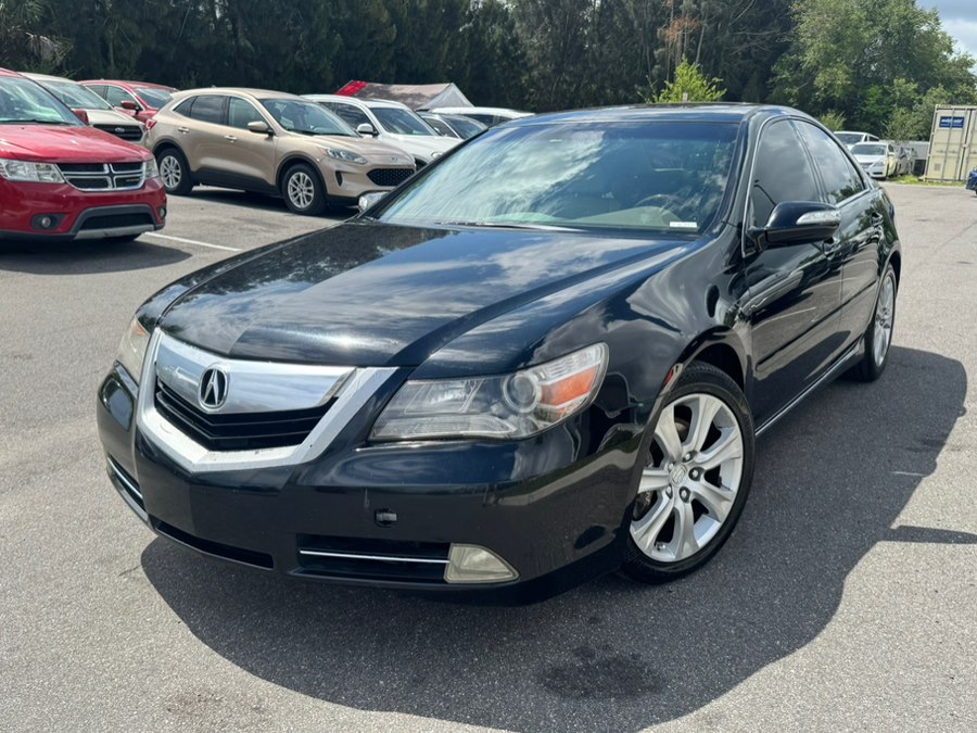 Crystal Black Pearl 2009 Acura RL SH-AWD with CMBS Sedan All-Wheel Drive Automatic