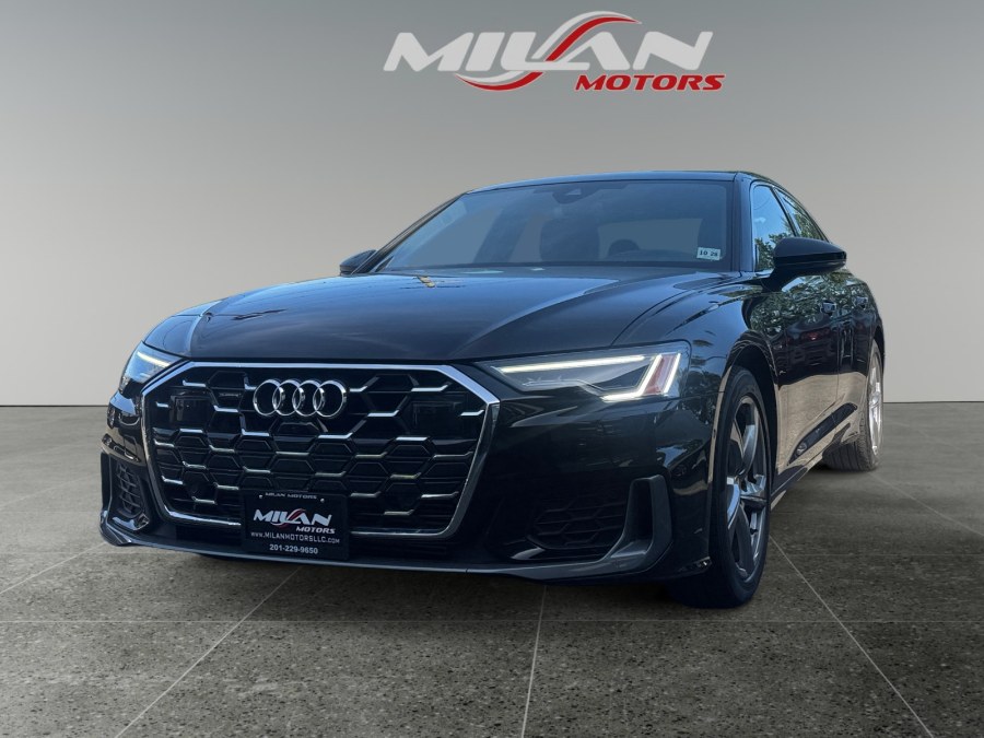 Brilliant Black 2024 Audi A6 quattro Premium Plus 55 TFSI Sedan All-Wheel Drive Automatic