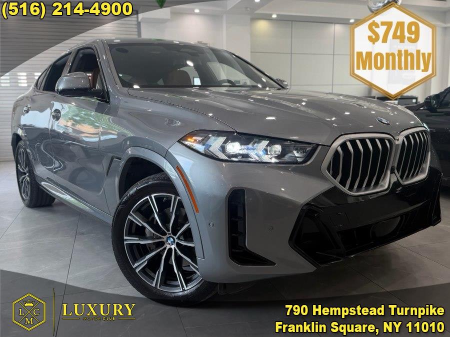 Gray (Skyscraper Grey Metallic) 2026 BMW X6 xDrive40i SUV / Crossover All-Wheel Drive Automatic