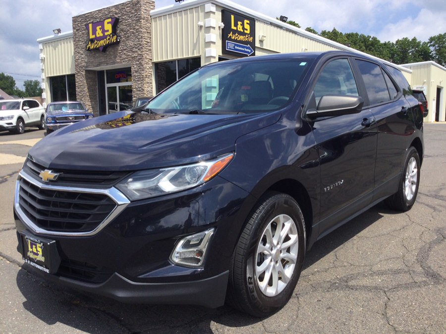 Midnight Blue Metallic 2020 Chevrolet Equinox 1.5T LS AWD SUV / Crossover Four-Wheel Drive Automatic