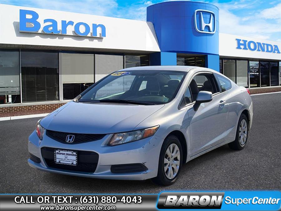 Used 2012 Honda Civic Cpe in Patchogue, New York | Baron Supercenter. Patchogue, New York