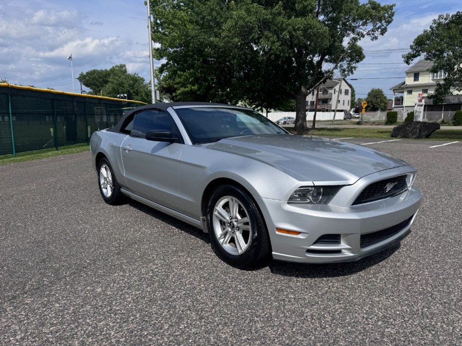Silver 2013 Ford Mustang Convertible Rear-Wheel Drive Automatic