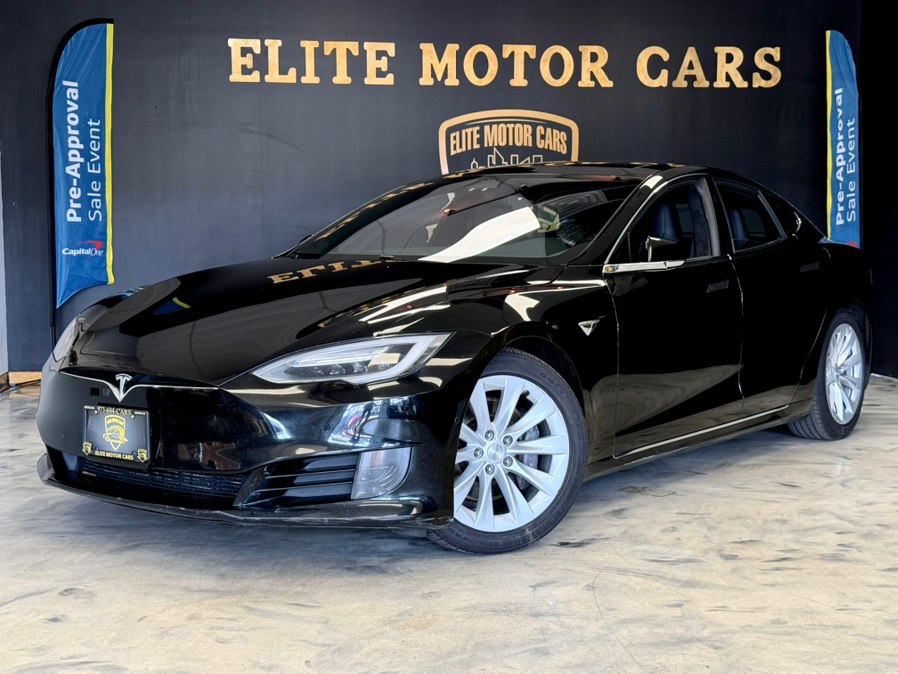 Solid Black 2016 Tesla Model S 75D AWD Sedan All-Wheel Drive Automatic
