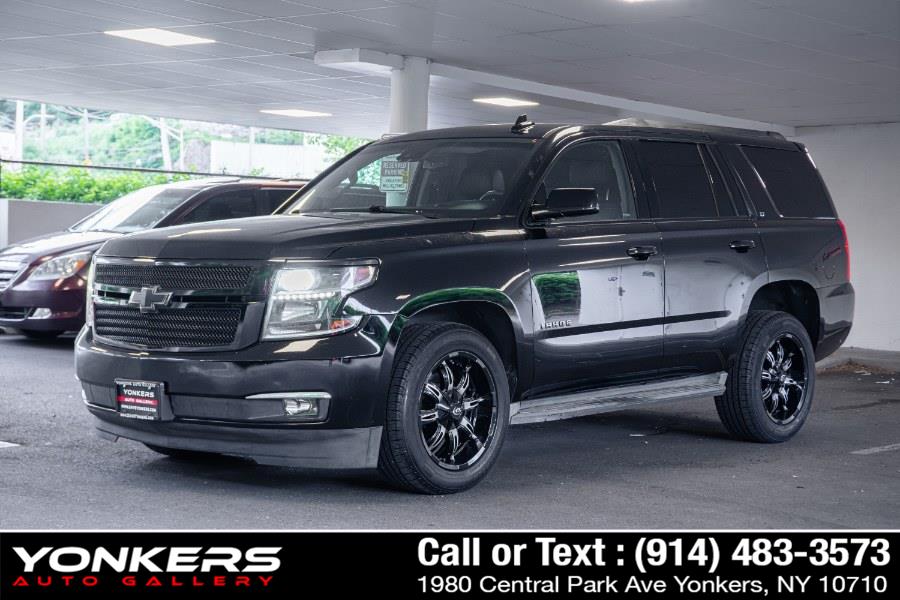 Black 2016 Chevrolet Tahoe LT 4WD SUV / Crossover Four-Wheel Drive Automatic
