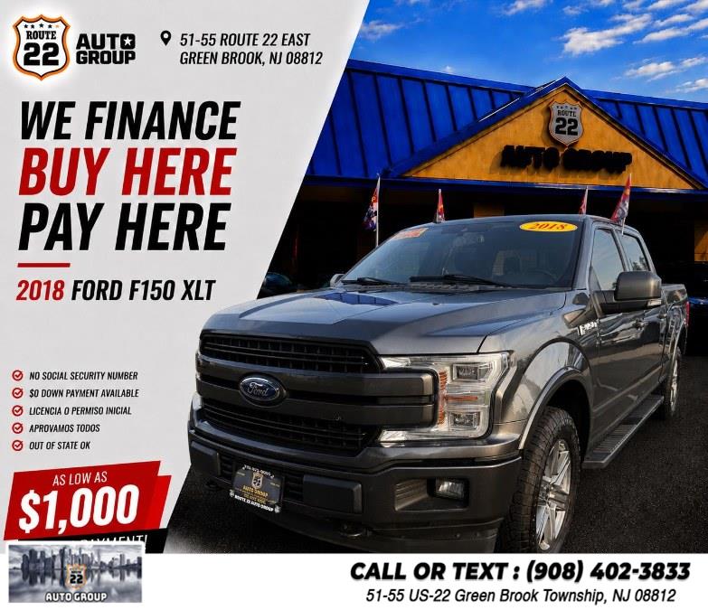 Used 2018 Ford F-150 in Green Brook Township, New Jersey | Route 22 Auto Group. Green Brook Township, New Jersey