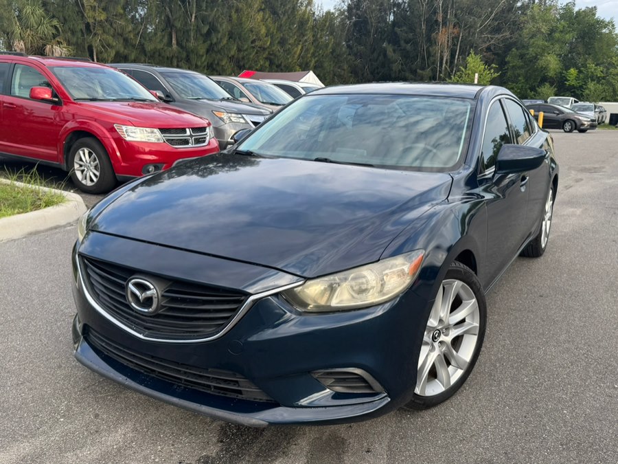Blue Reflex Mica 2016 Mazda MAZDA6 i Touring Sedan Front-Wheel Drive Automatic
