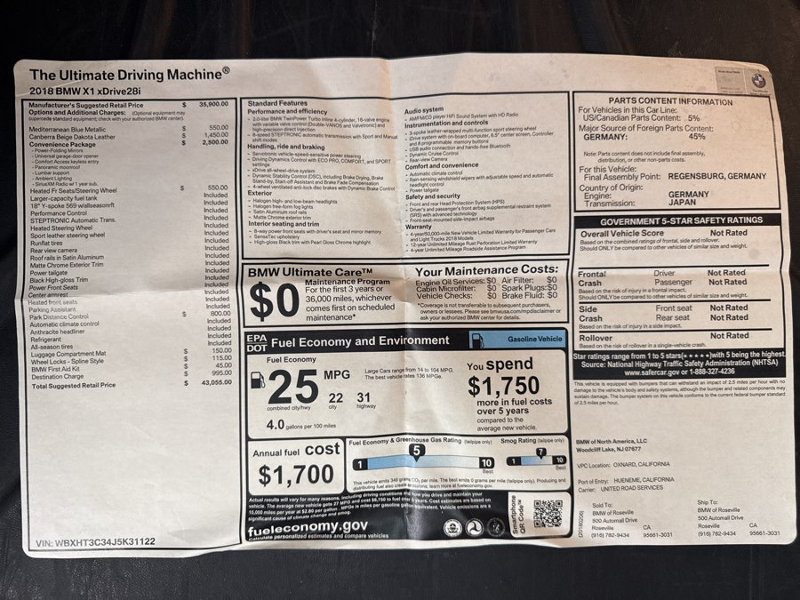 2018 BMW X1 28i - Photo 22