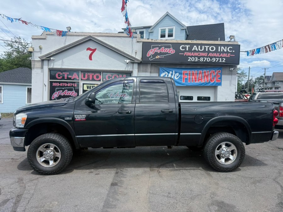 Black 2009 Dodge RAM 2500 SLT Quad Cab LB 4WD Pickup Truck Four-Wheel Drive Automatic