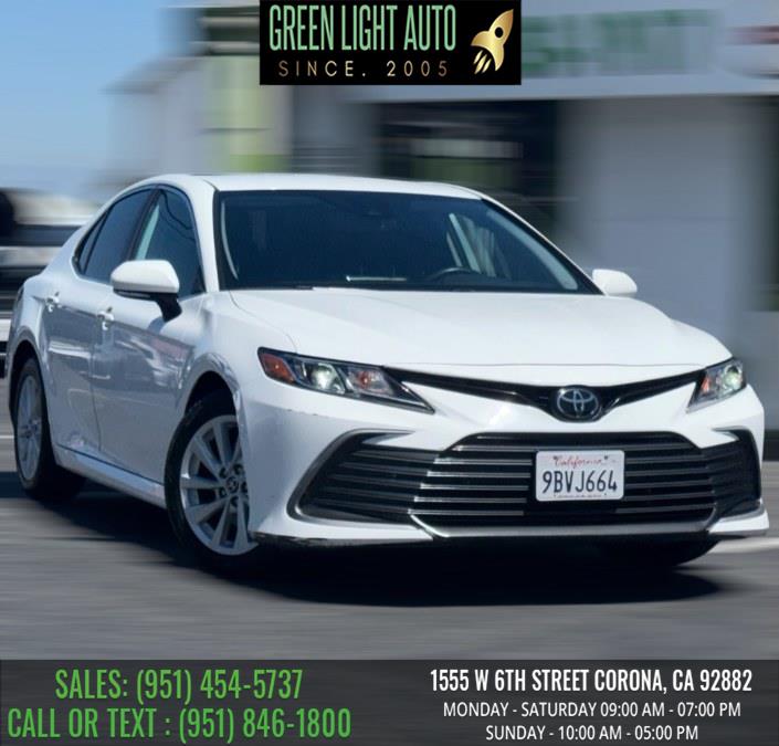 2022 Toyota Camry LE Auto (Natl), available for sale in Corona, California | Green Light Auto. Corona, California