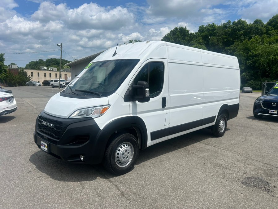 Bright White Clearcoat 2025 RAM ProMaster 3500 Tradesman159 High Roof Extended Cargo Van FWD Van Front-Wheel Drive Automatic