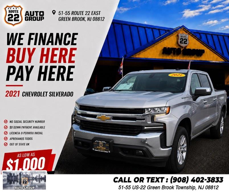 Used 2021 Chevrolet Silverado 1500 in Green Brook Township, New Jersey | Route 22 Auto Group. Green Brook Township, New Jersey