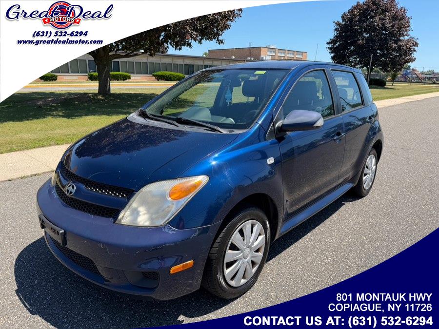 Blue 2006 Scion xA Base Hatchback Front-Wheel Drive Automatic