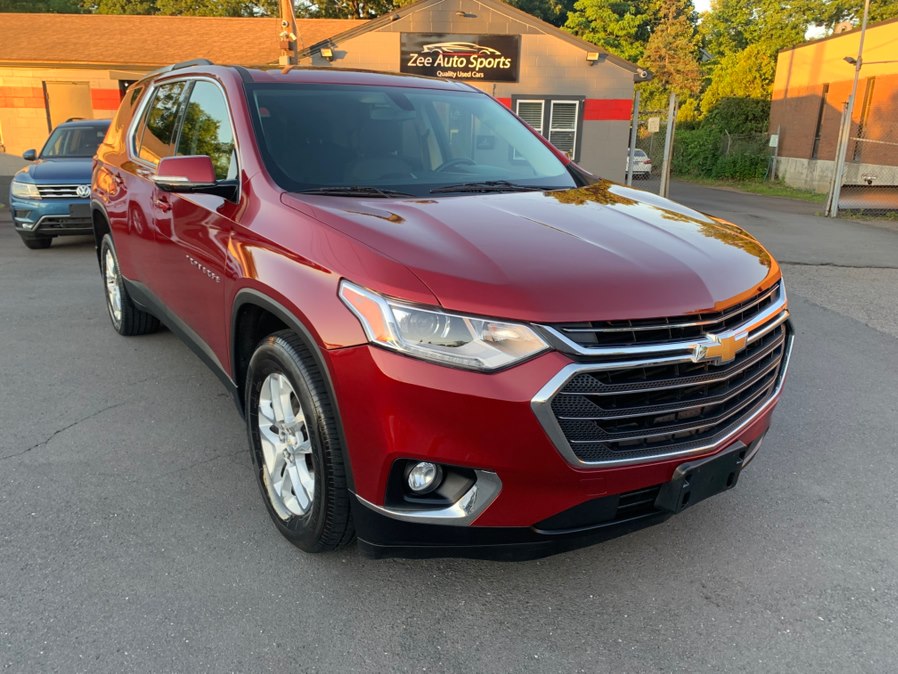 Cajun Red Tintcoat 2018 Chevrolet Traverse LT Cloth AWD SUV / Crossover Four-Wheel Drive Automatic