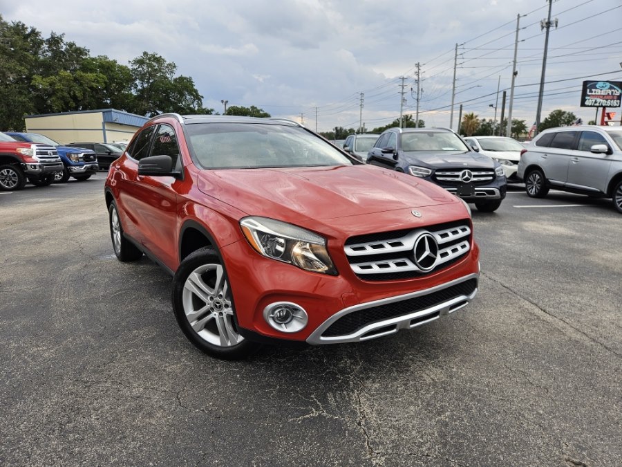 Jupiter Red 2018 Mercedes-Benz GLA 250 FWD SUV / Crossover Front-Wheel Drive Automatic