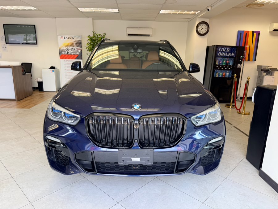 Blue 2020 BMW X5 M50i xDrive AWD SUV / Crossover All-Wheel Drive Automatic