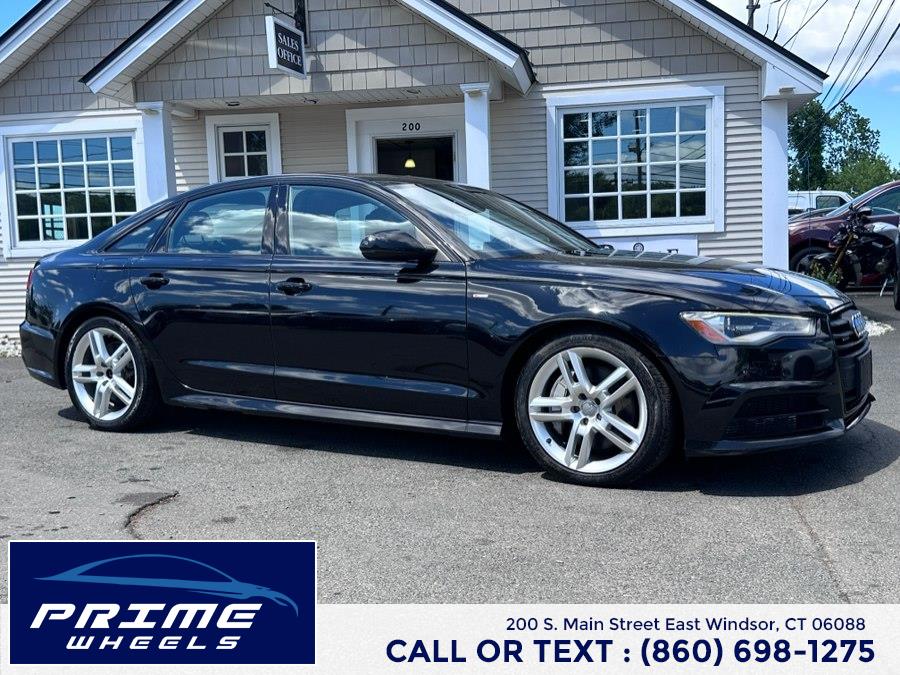 2016 Audi A6 4dr Sdn quattro 2.0T Premium, available for sale in East Windsor, Connecticut | Prime Wheels. East Windsor, Connecticut