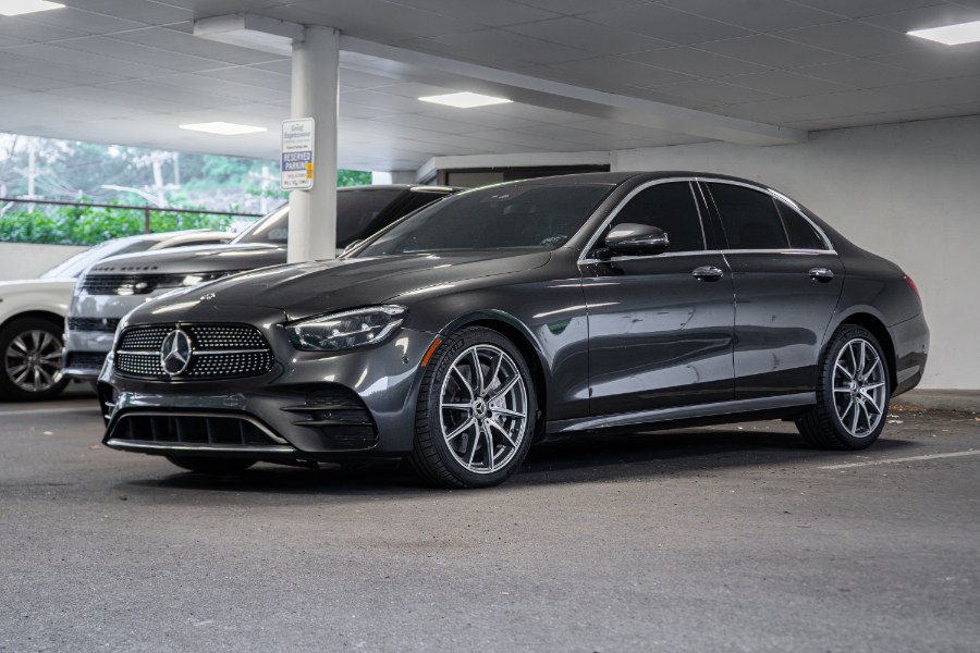 Gray (Graphite Grey Metallic) 2021 Mercedes-Benz E-Class E 350 4MATIC Sedan All-Wheel Drive Automatic