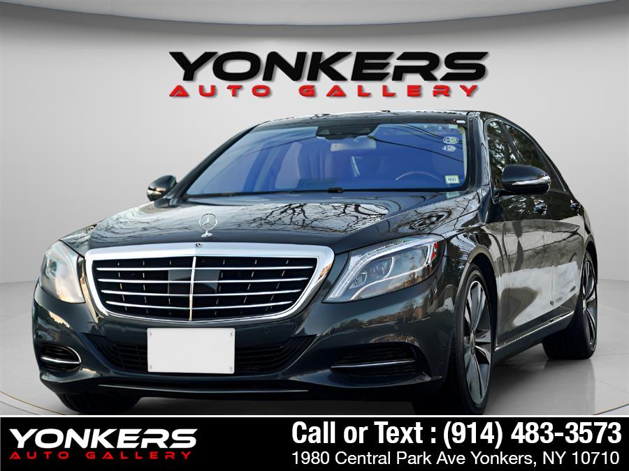 Anthracite Blue Metallic 2015 Mercedes-Benz S-Class Sedan All-Wheel Drive Automatic