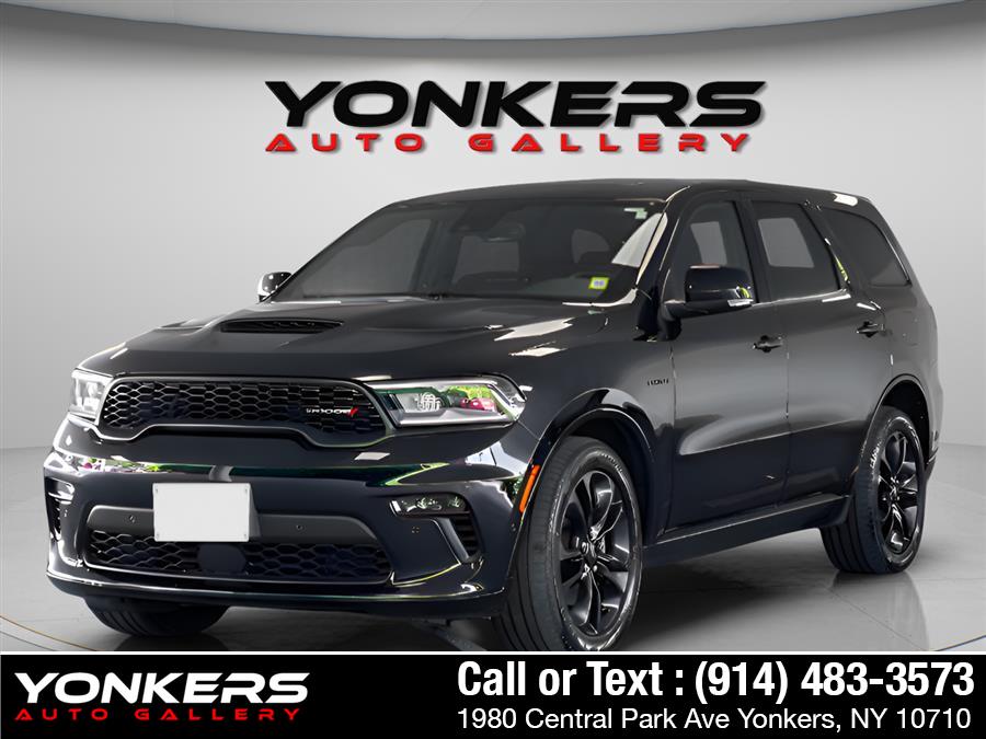DB Black Clearcoat 2022 Dodge Durango SUV / Crossover All-Wheel Drive Automatic