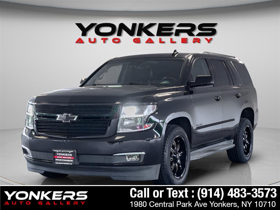 Black 2016 Chevrolet Tahoe SUV / Crossover Four-Wheel Drive Automatic