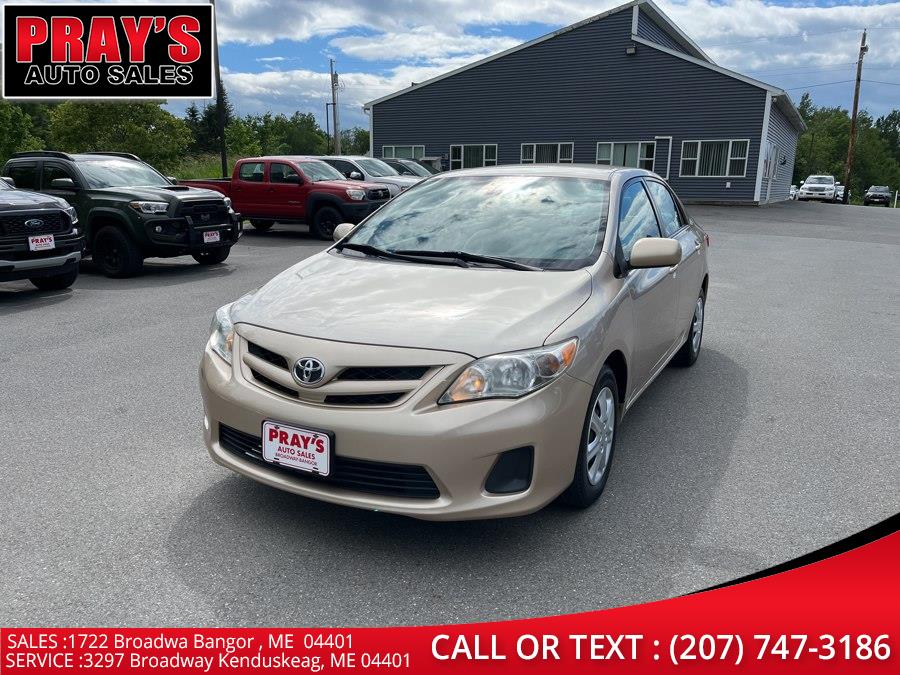 2011 Toyota Corolla 4dr Sdn Auto LE, available for sale in Bangor , Maine | Pray's Auto Sales . Bangor , Maine