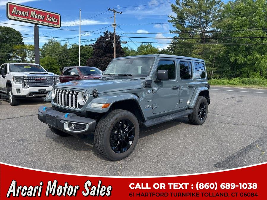Used 2024 Jeep Wrangler 4xe in Tolland, Connecticut | Arcari Motor Sales. Tolland, Connecticut