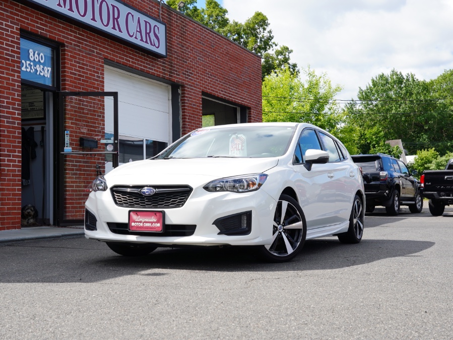 Crystal White Pearl 2018 Subaru Impreza Hatchback All-Wheel Drive Automatic