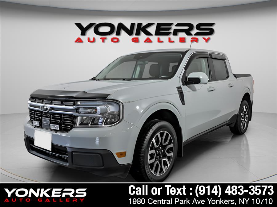 Gray (Cactus Grey) 2022 Ford Maverick Pickup Truck All-Wheel Drive Automatic
