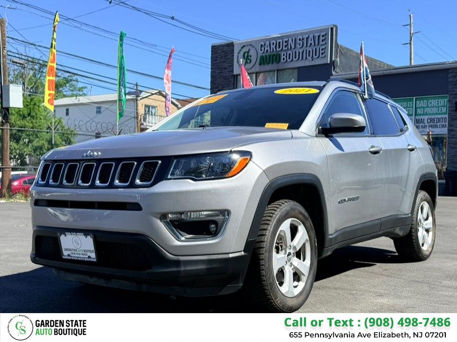 2021 Jeep Compass Latitude 4x4, available for sale in Elizabeth, New Jersey | Garden State Auto Boutique. Elizabeth, New Jersey