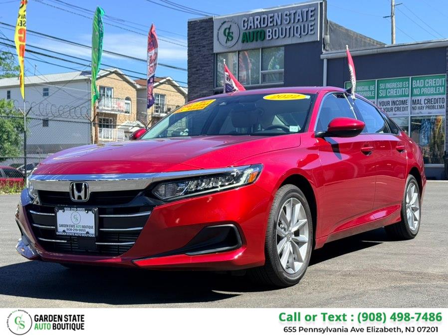 2022 Honda Accord Sedan LX 1.5T CVT, available for sale in Elizabeth, New Jersey | Garden State Auto Boutique. Elizabeth, New Jersey