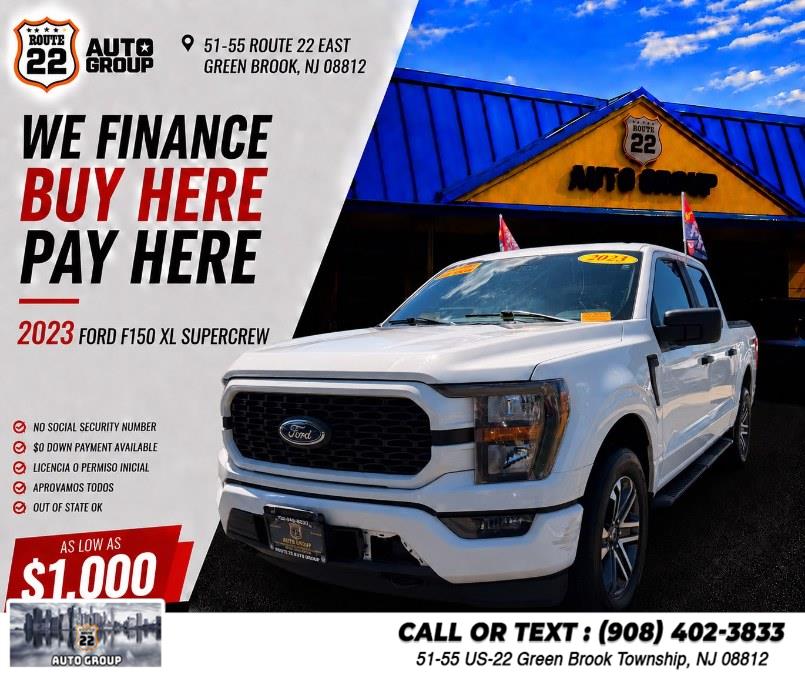 2023 Ford F-150 XL 4WD SuperCrew 5.5'' Box, available for sale in Green Brook Township, New Jersey | Route 22 Auto Group. Green Brook Township, New Jersey