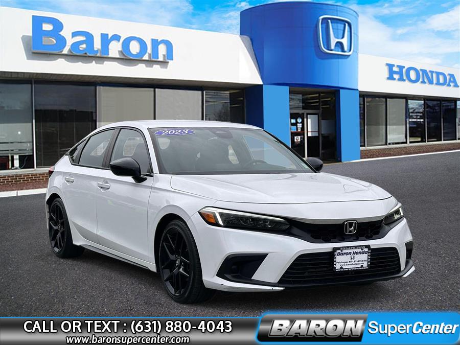 Used 2023 Honda Civic Hatchback in Patchogue, New York | Baron Supercenter. Patchogue, New York